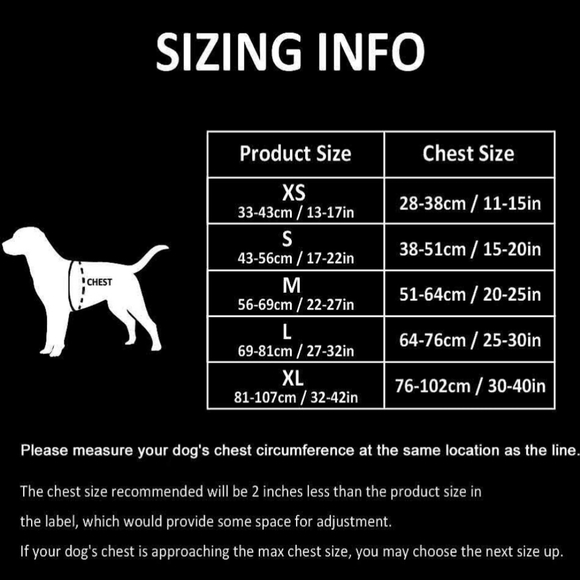 Chai's Choice Orange and Black Reflective Harness - Picture 6 of 6